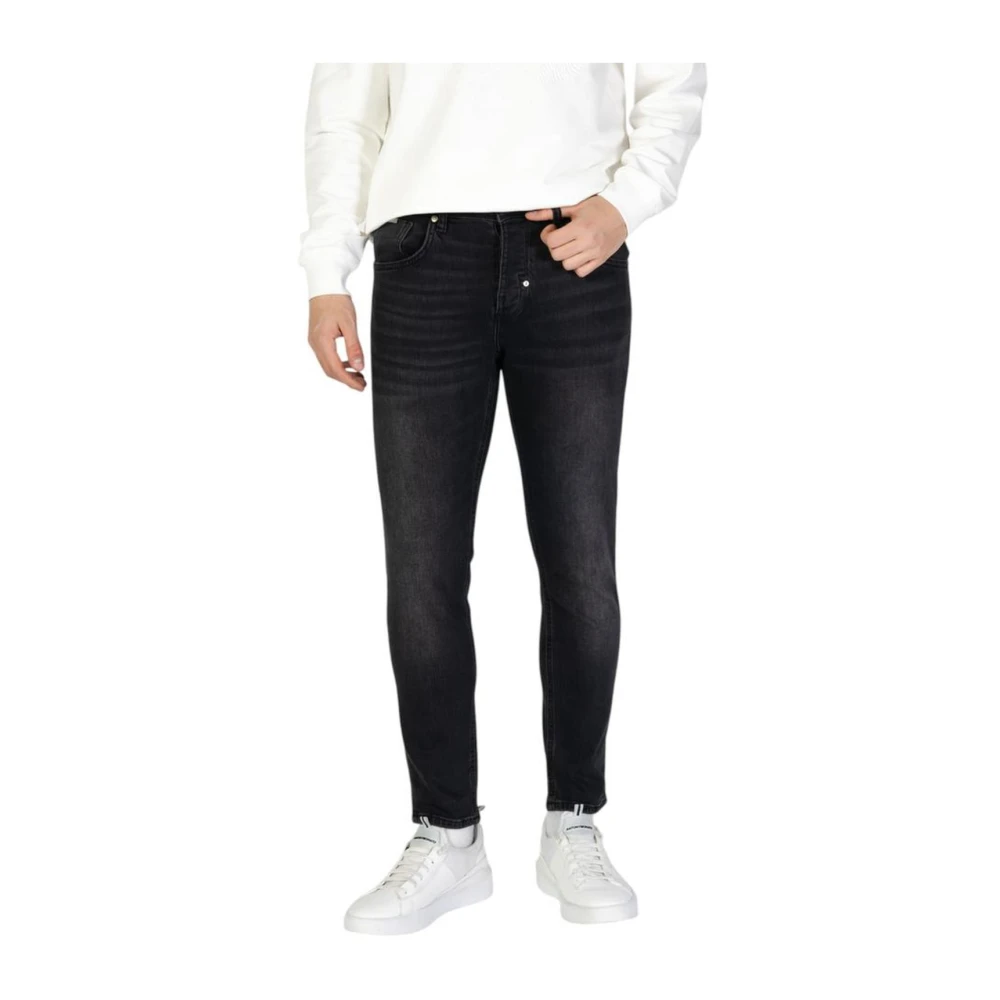 Antony Morato Slim Fit Katoen-Blend Jeans Collectie Black Heren
