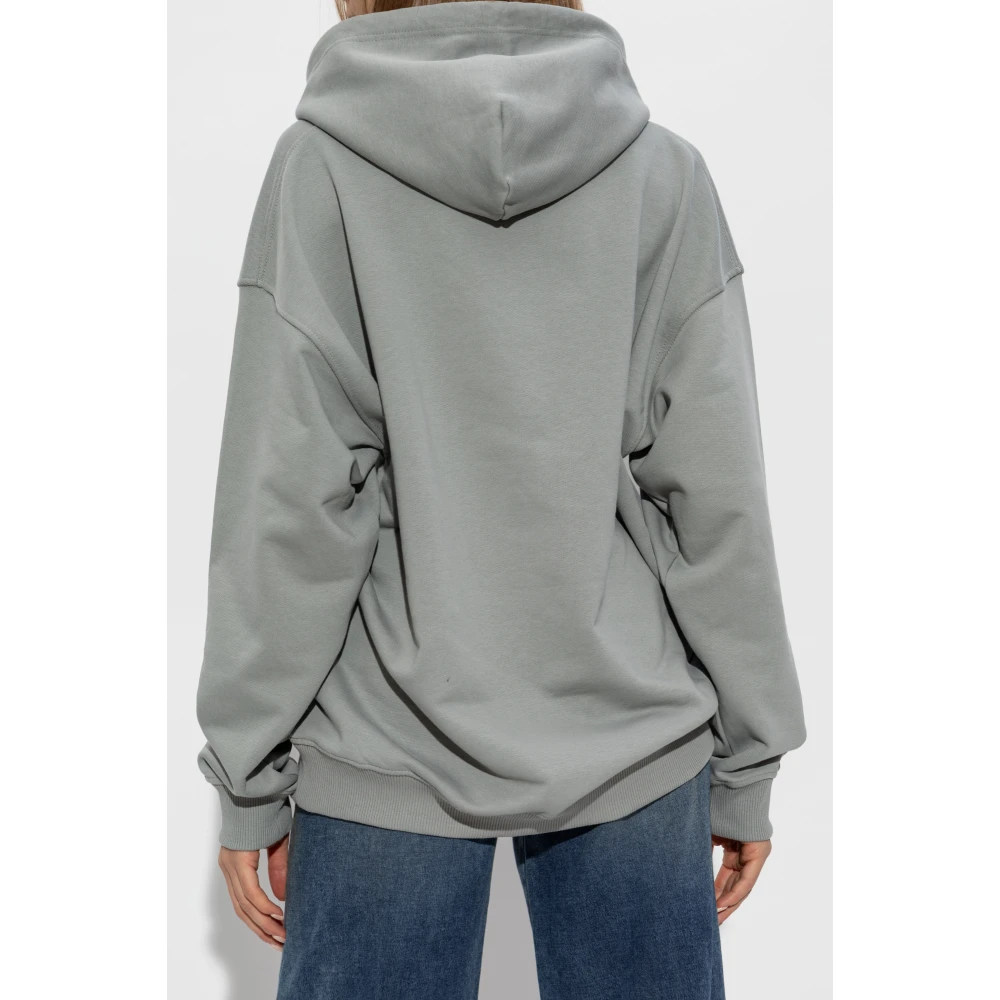 Diesel Sweatshirt S-Ummer-Bigoval Gray Unisex