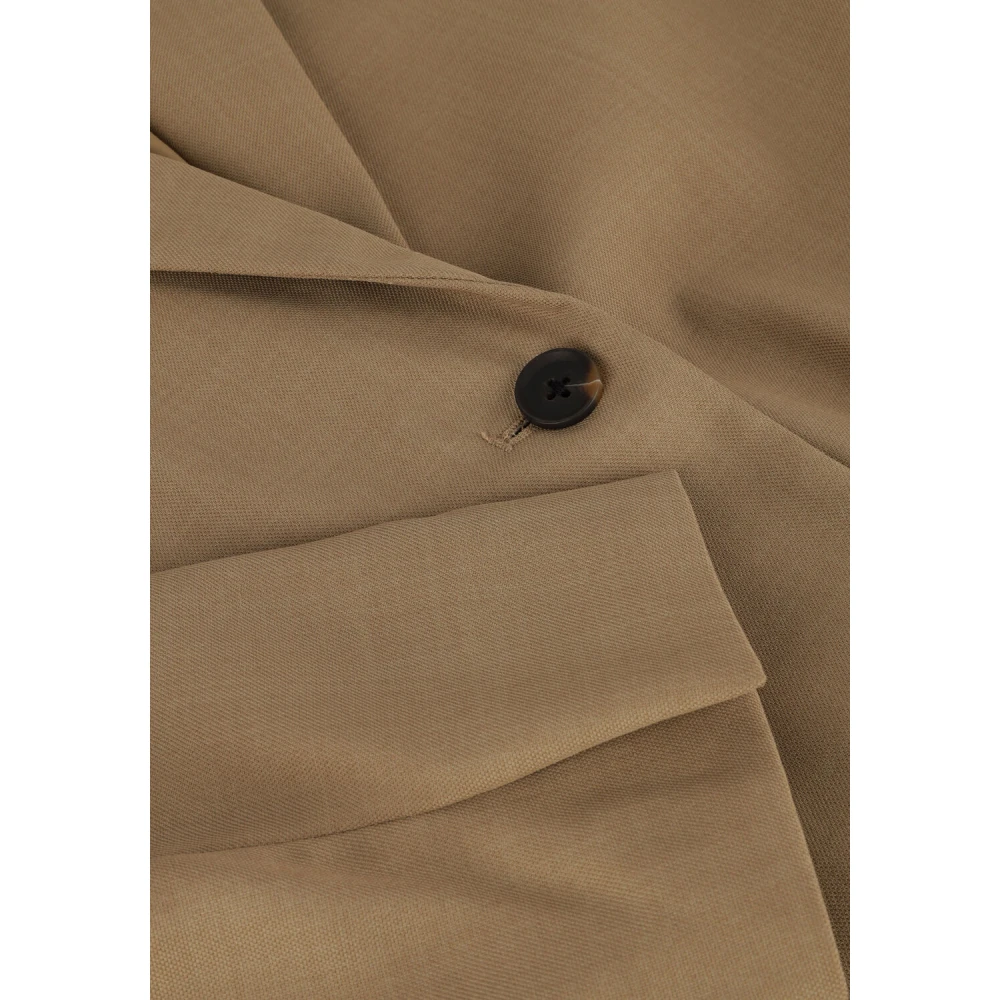 Modström Minimalistische Blazer Brown Dames