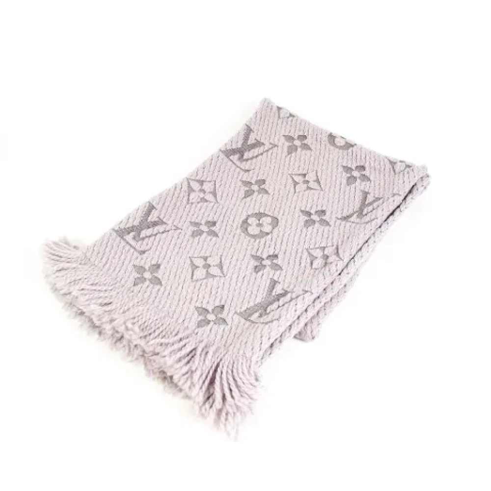 Louis Vuitton Vintage Pre-owned Fabric scarves Beige Dames
