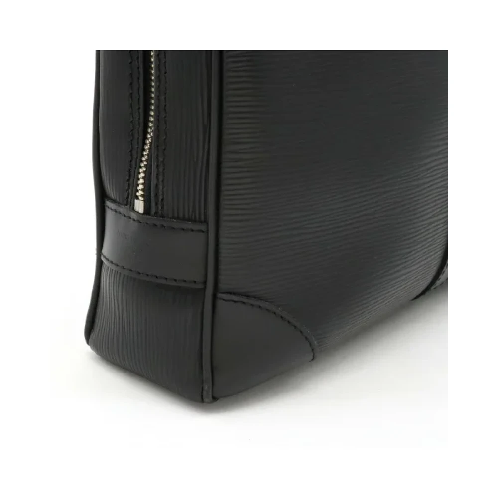 Louis Vuitton Vintage Pre-owned Leather handbags Black Heren