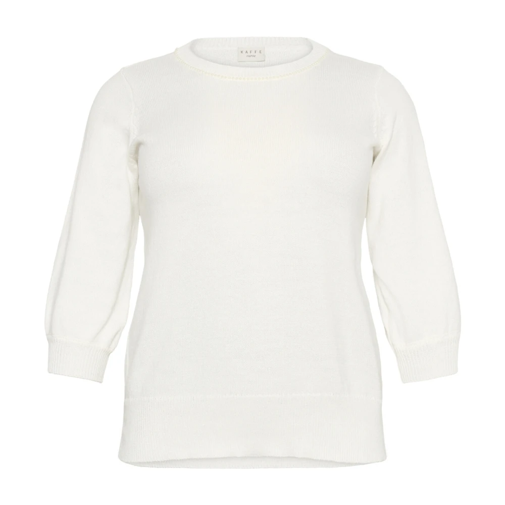 Knitwear > Round-neck Knitwear - - Kaffe Curve - Modalova