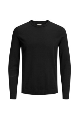 Maglia Jack Jones nera da uomo maxi stampa posteriore 12276830