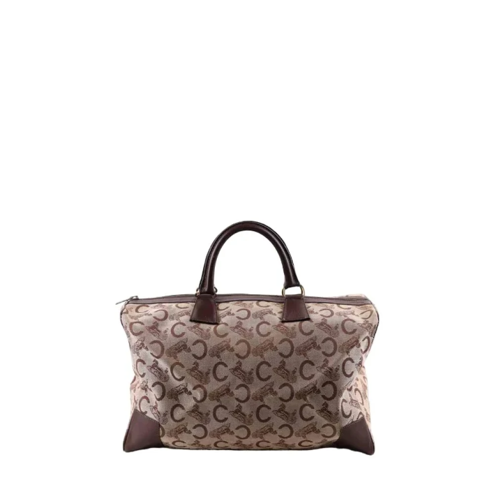 Celine Vintage Pre-owned Leather celine-bags Brown Dames
