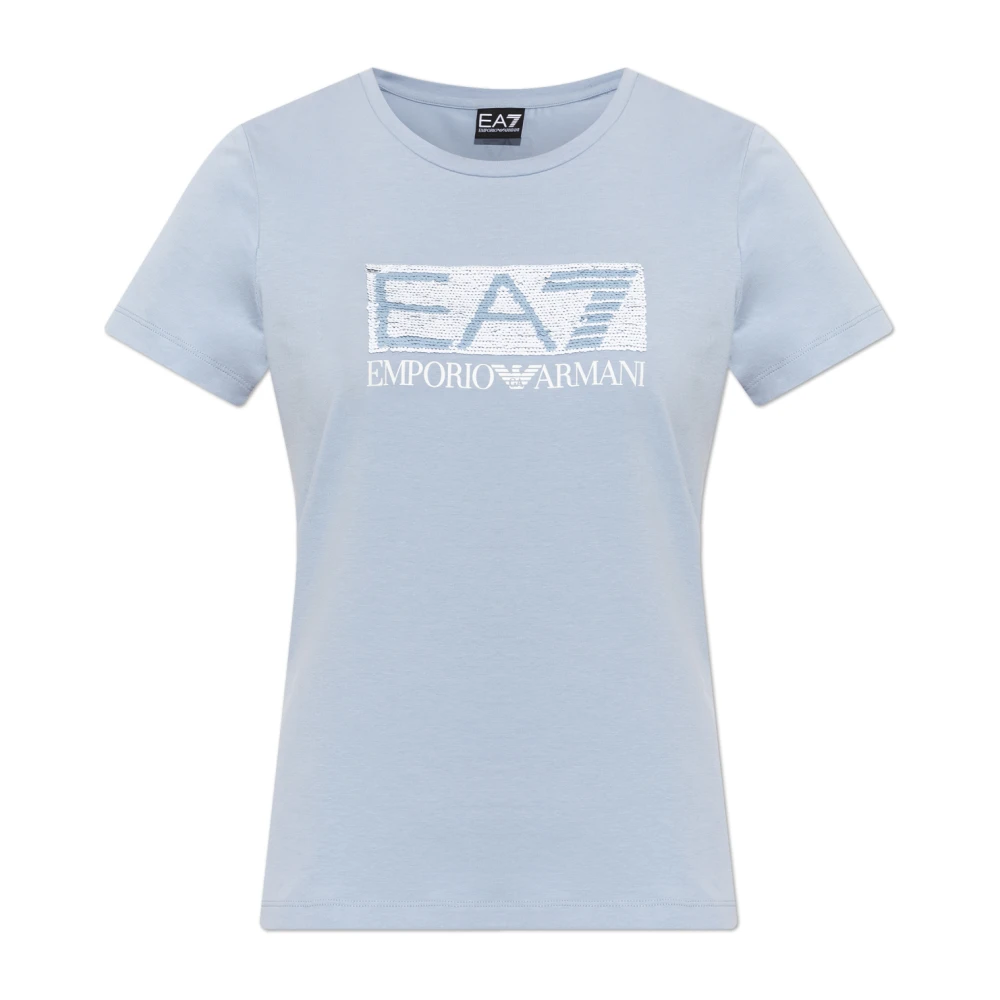 Emporio Armani Ea7 Damen Blau Oberteile, Mgröße: