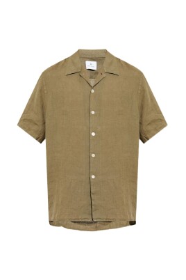 green-button-up-shirt-short-sleeves