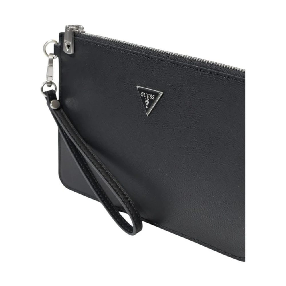 Guess Zwarte Polyethyleen Reistas Black Heren
