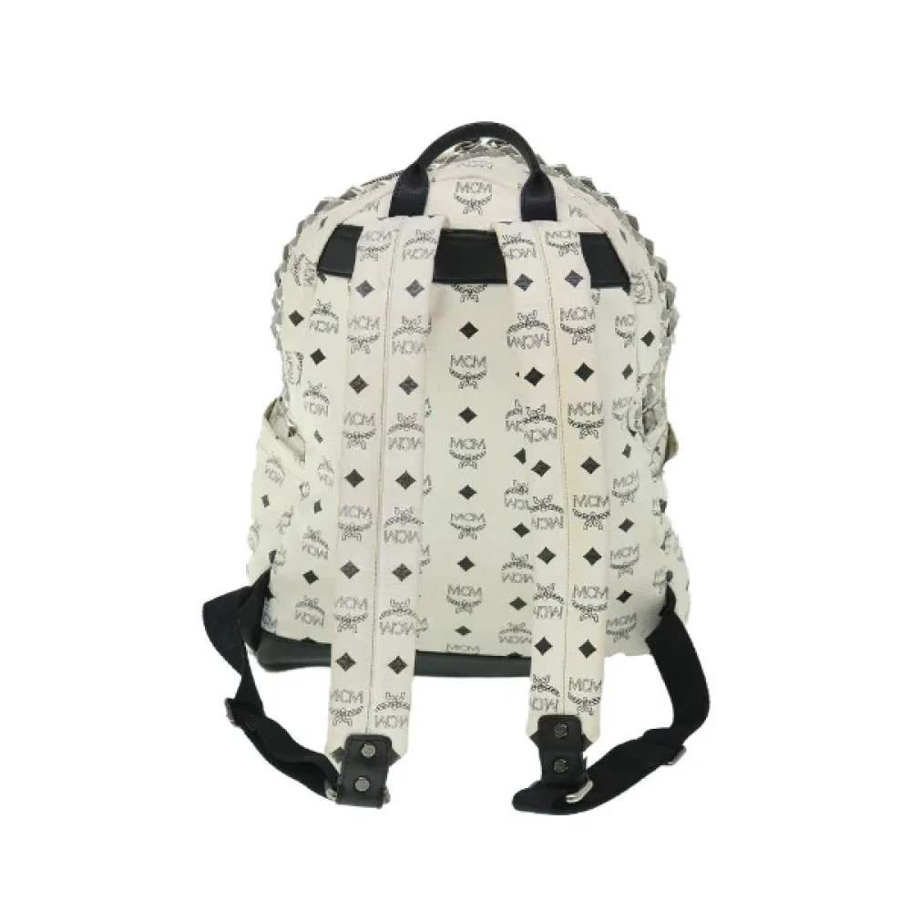 MCM Pre-owned Plastic backpacks White Dames