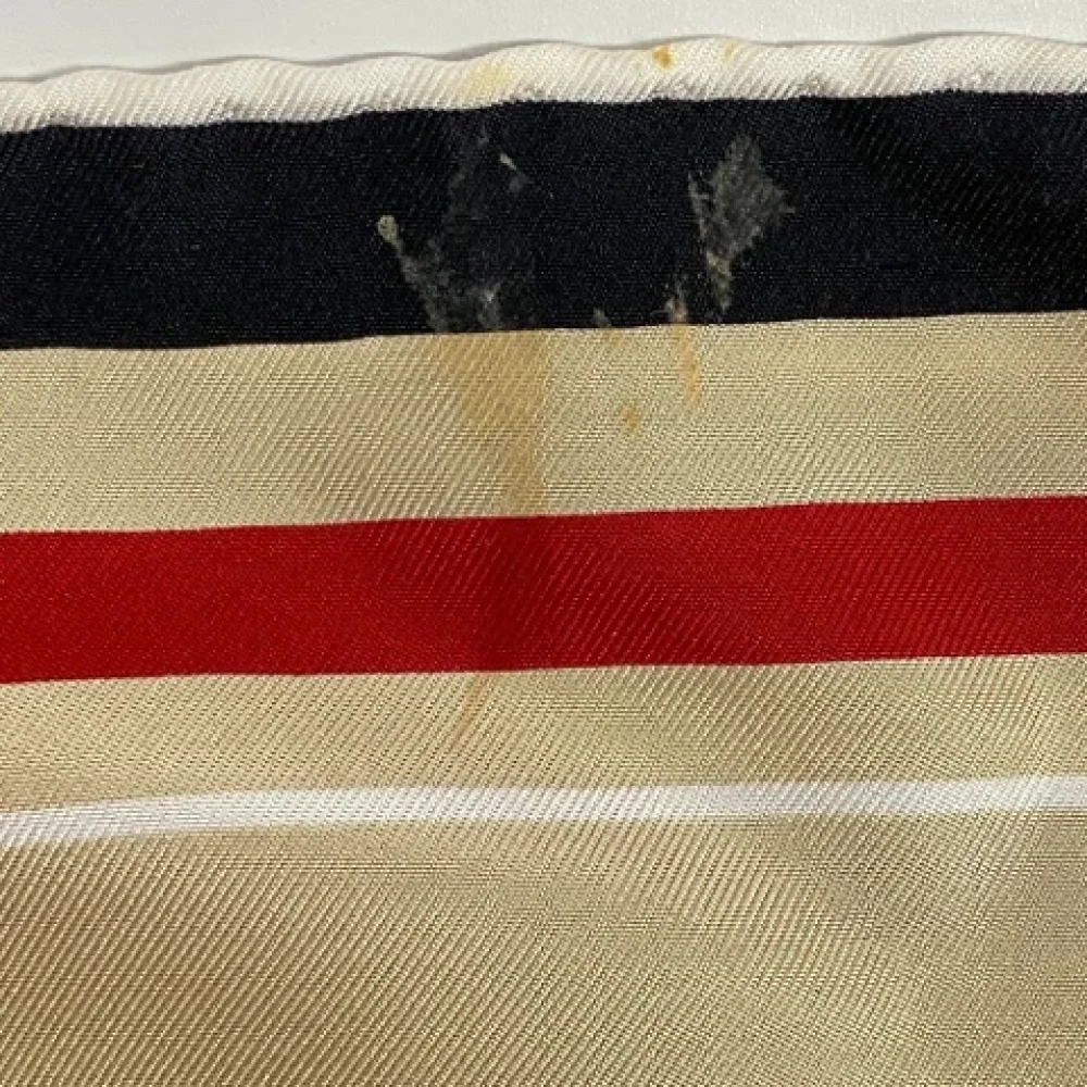 Louis Vuitton Vintage Pre-owned Fabric scarves Beige Dames