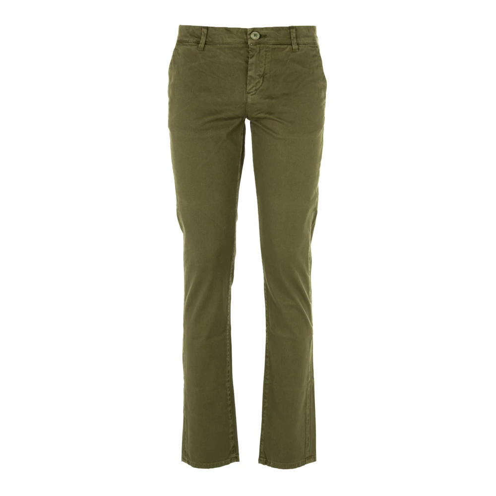 Sun68 Dames Chino Regular Jeans Green Dames