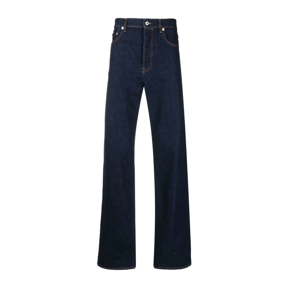 Kenzo Men's Blue Straight Jeans