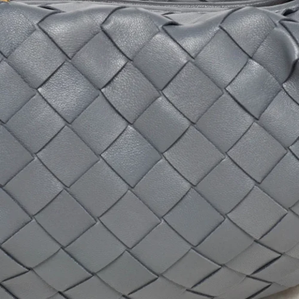 Bottega Veneta Vintage Pre-owned Leather handbags Gray Dames