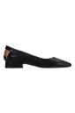 chaussures-plates-noires