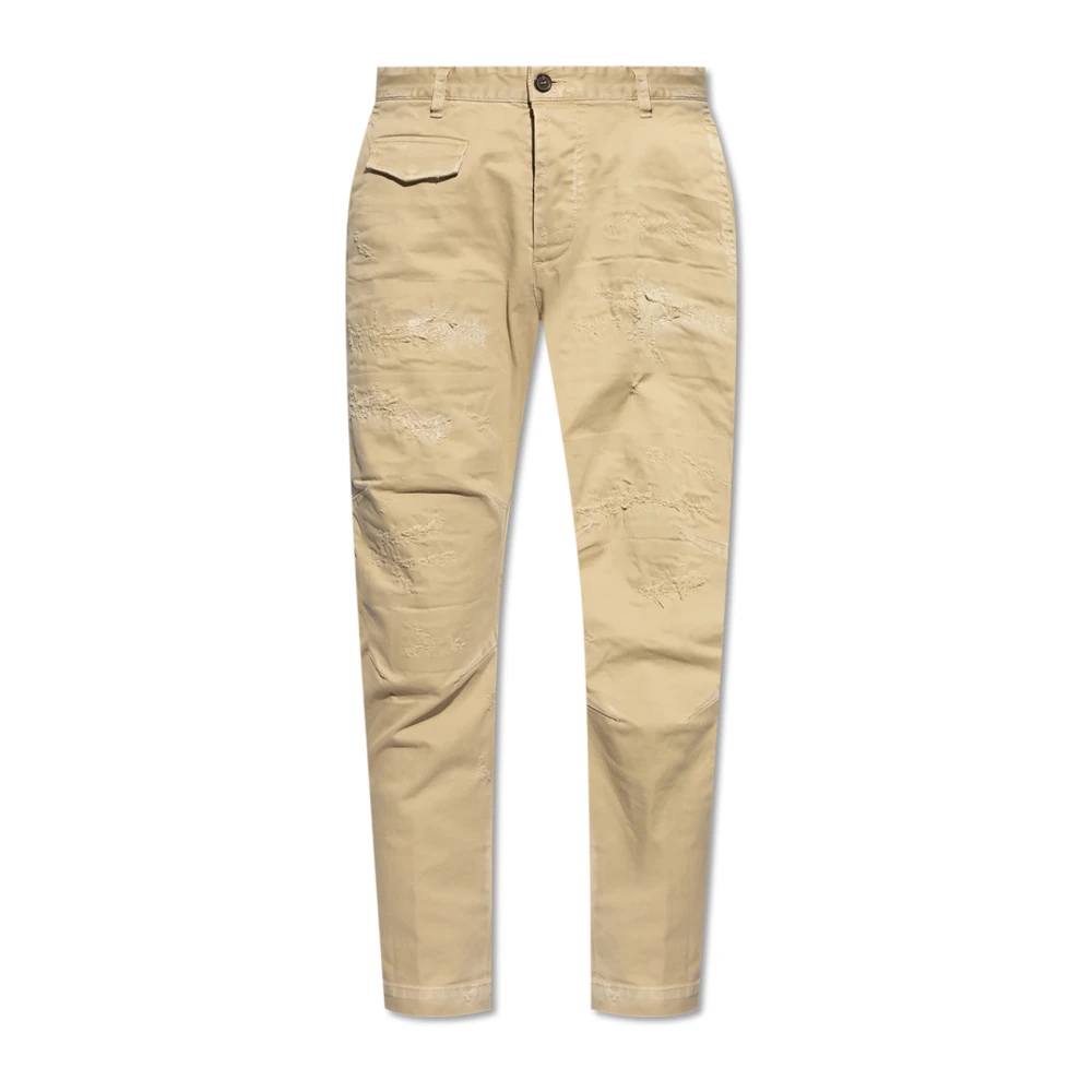 Dsquared2 Chino Broek Beige Heren