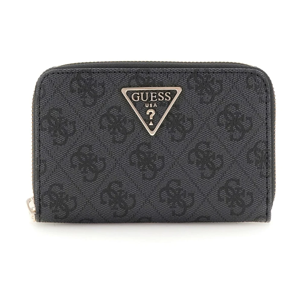 Guess Laurel Slg Phone Cro Portemonnee Black Dames