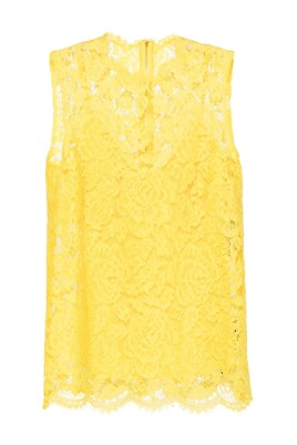yellow-floral-lace-top