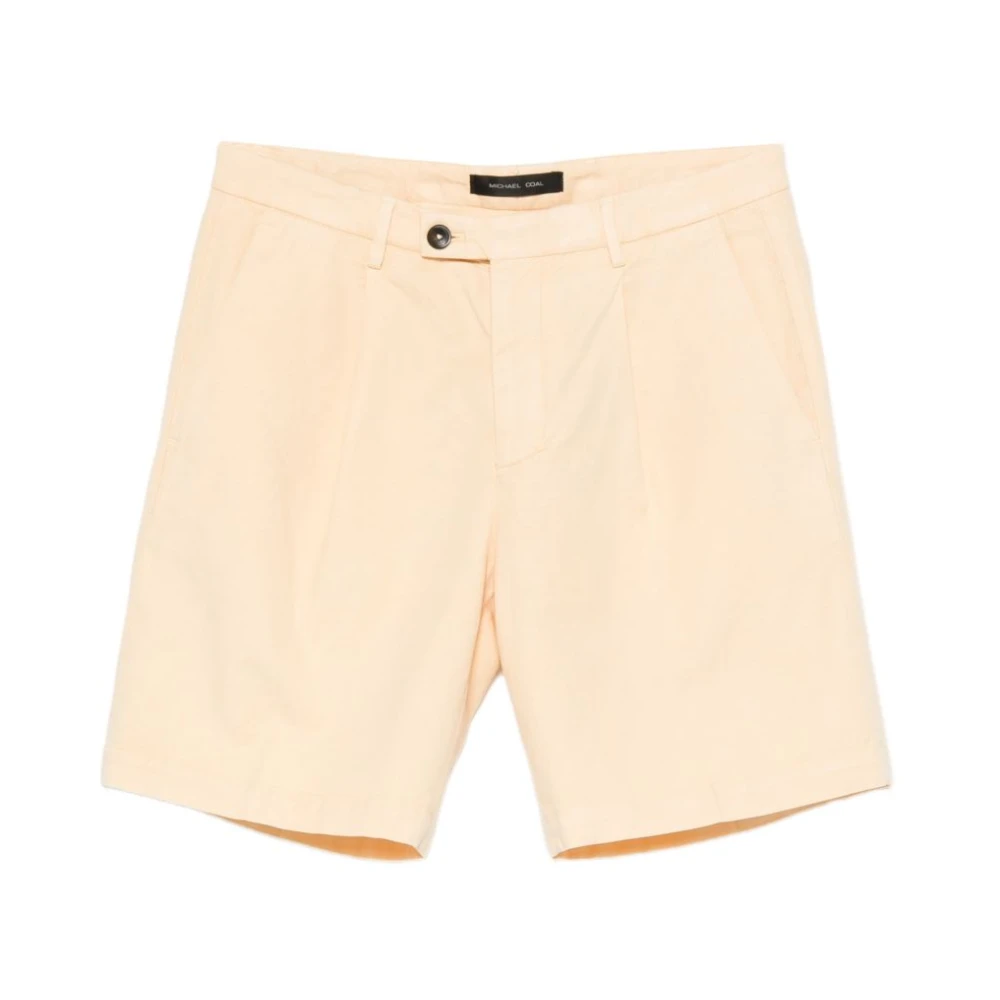 Michael Coal Men's Beige Casual Shorts - Casual Shorts - W35 - Shorts