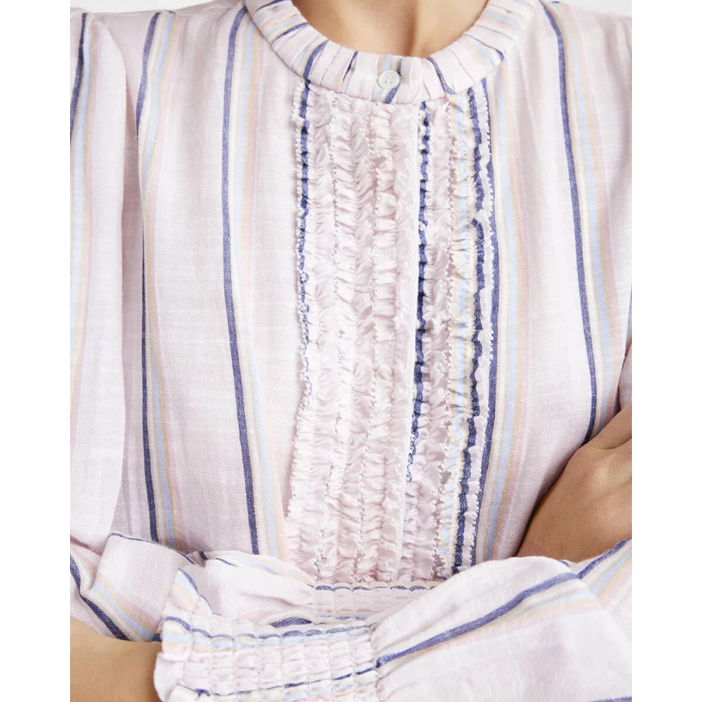 Gustav Long Sleeve Shirt Cana Model Pink Dames