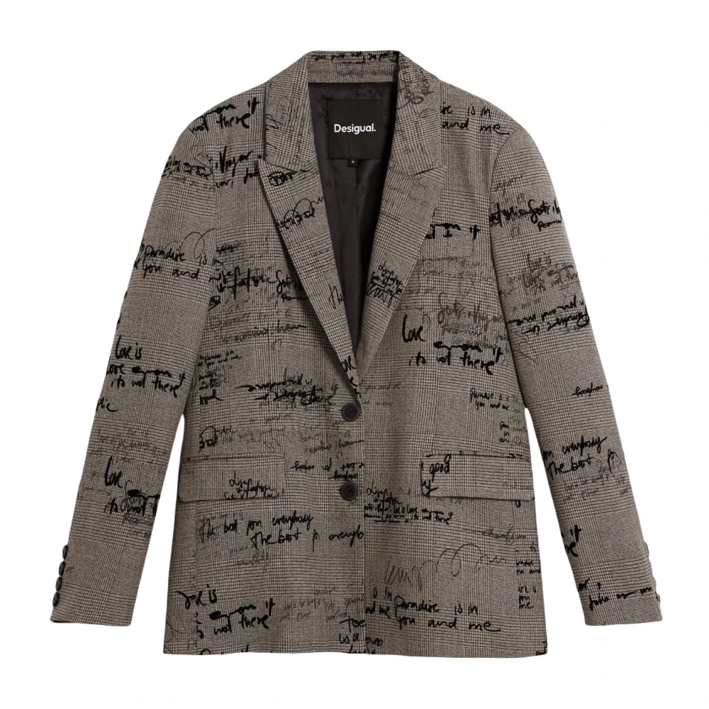 Desigual Donna Grigio Giacche, S, New,