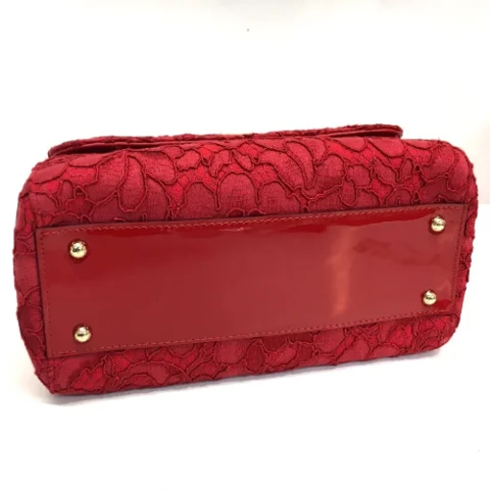 Dolce & Gabbana Pre-owned Leather handbags Red Dames