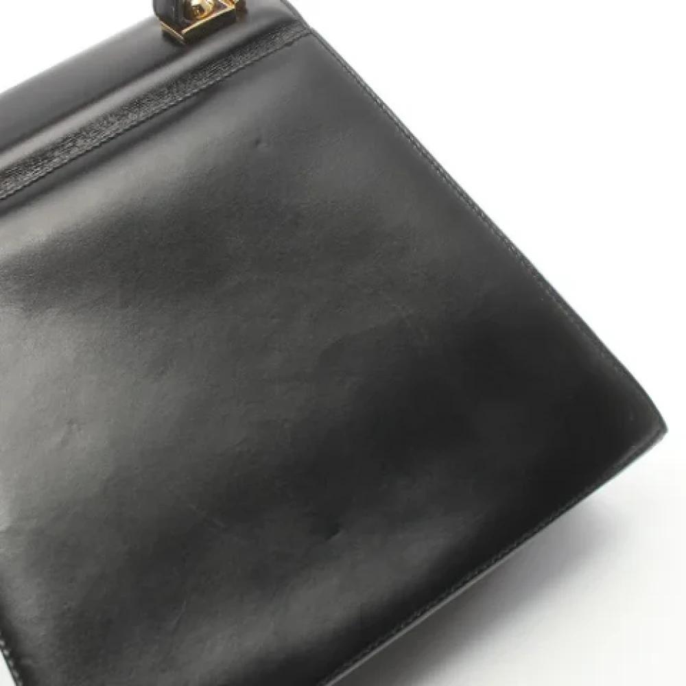 Salvatore Ferragamo Pre-owned Leather handbags Black Dames