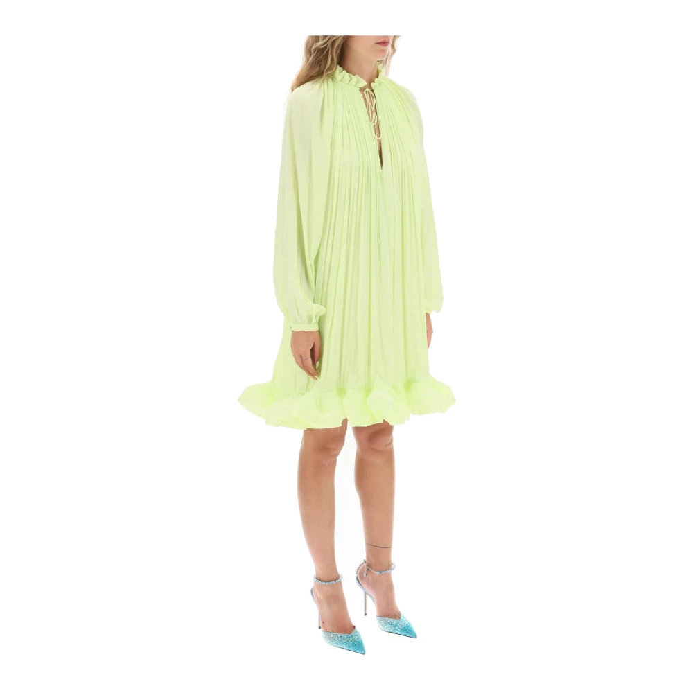 Lanvin Short Dresses Green Dames