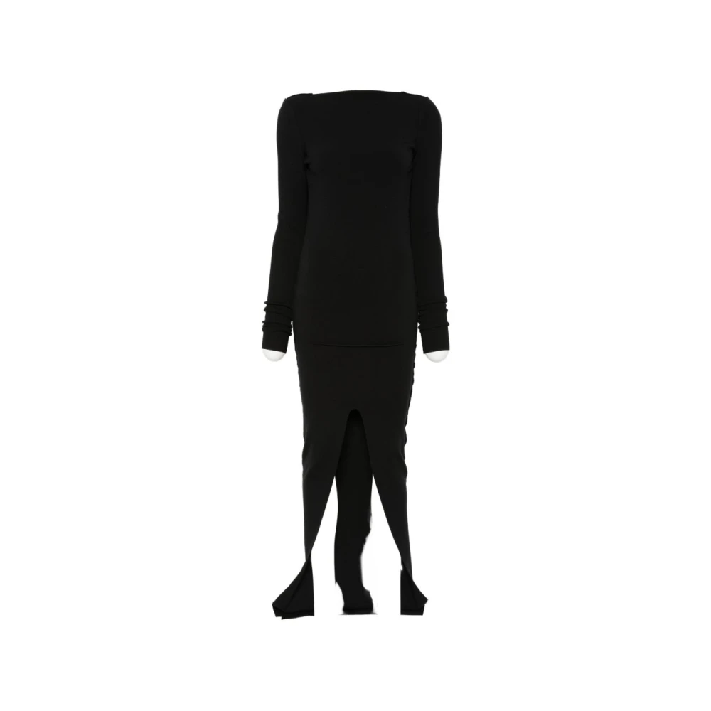 Rick Owens Donna Nero Abiti, S, New,
