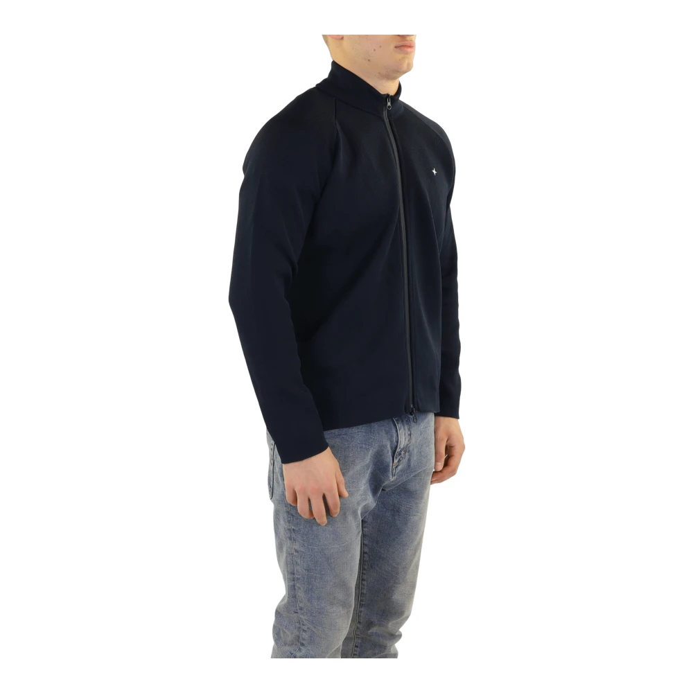 Stone Island Heren Maglia Casual Shirt Black Heren