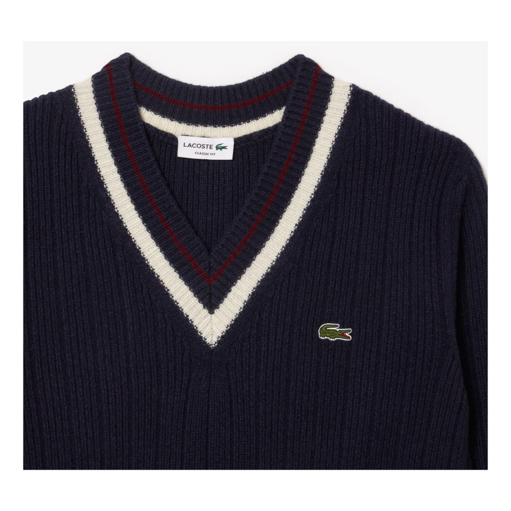 Lacoste Stijlvolle Sweaters voor Mannen Blue Heren