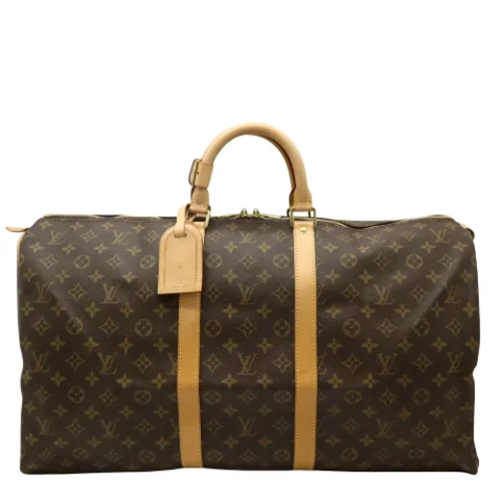 Louis Vuitton Vintage Pre-owned Canvas louis-vuitton-bags Brown Dames