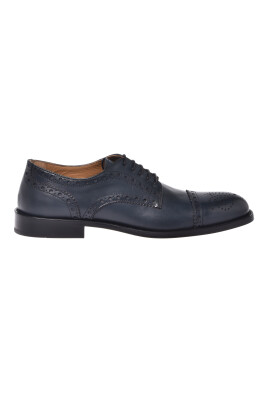 blue-leather-lace-up