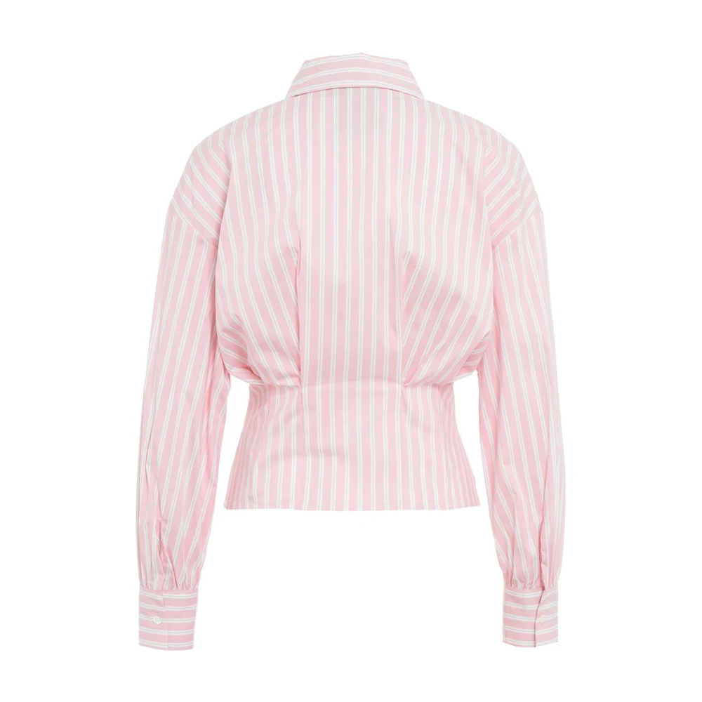 Semicouture Rose Ss24 Dameskleding Shirt Pink Dames