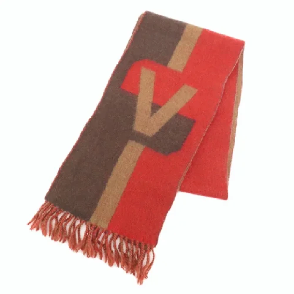 Louis Vuitton Vintage Pre-owned Cashmere scarves Multicolor Dames