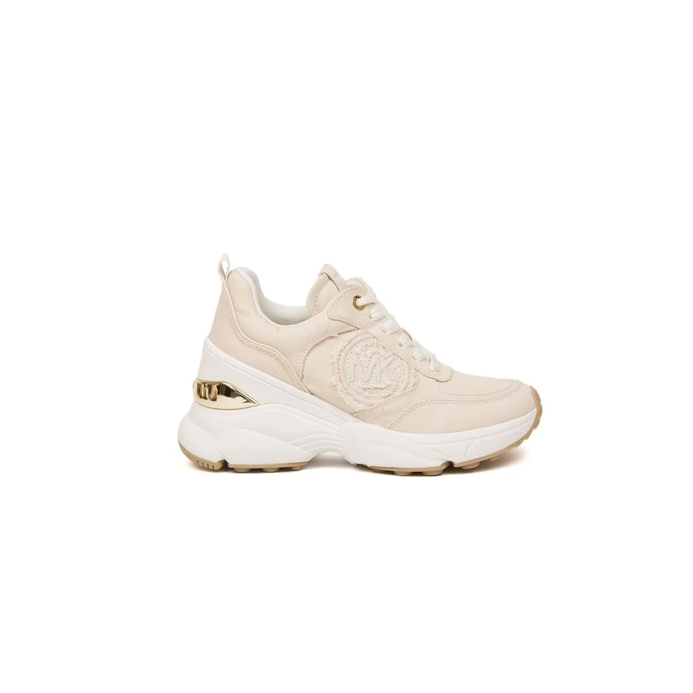 Michael Kors Katrina Wedge Trainer Dames Schoenen Beige