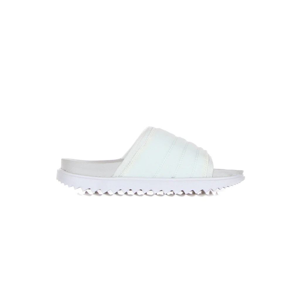 Nike Asuna Slide Pantoffels in Dust Wit White Dames