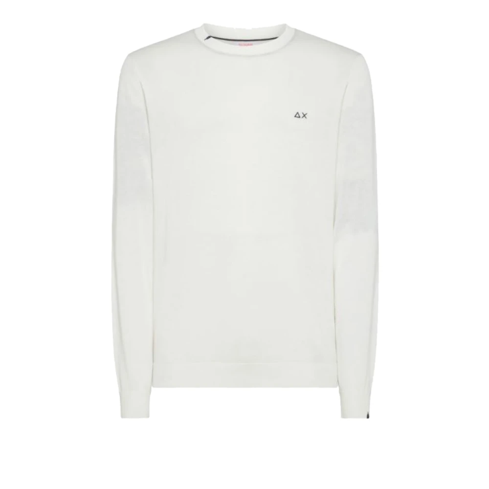 Sun68 Witte Katoenen Sweater Set voor Mannen White Heren