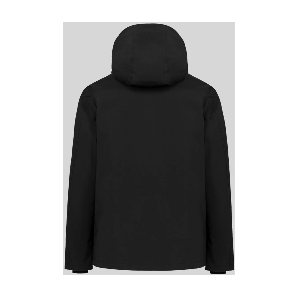 People of Shibuya Stijlvolle Jas voor Stedelijke Mode Black Heren