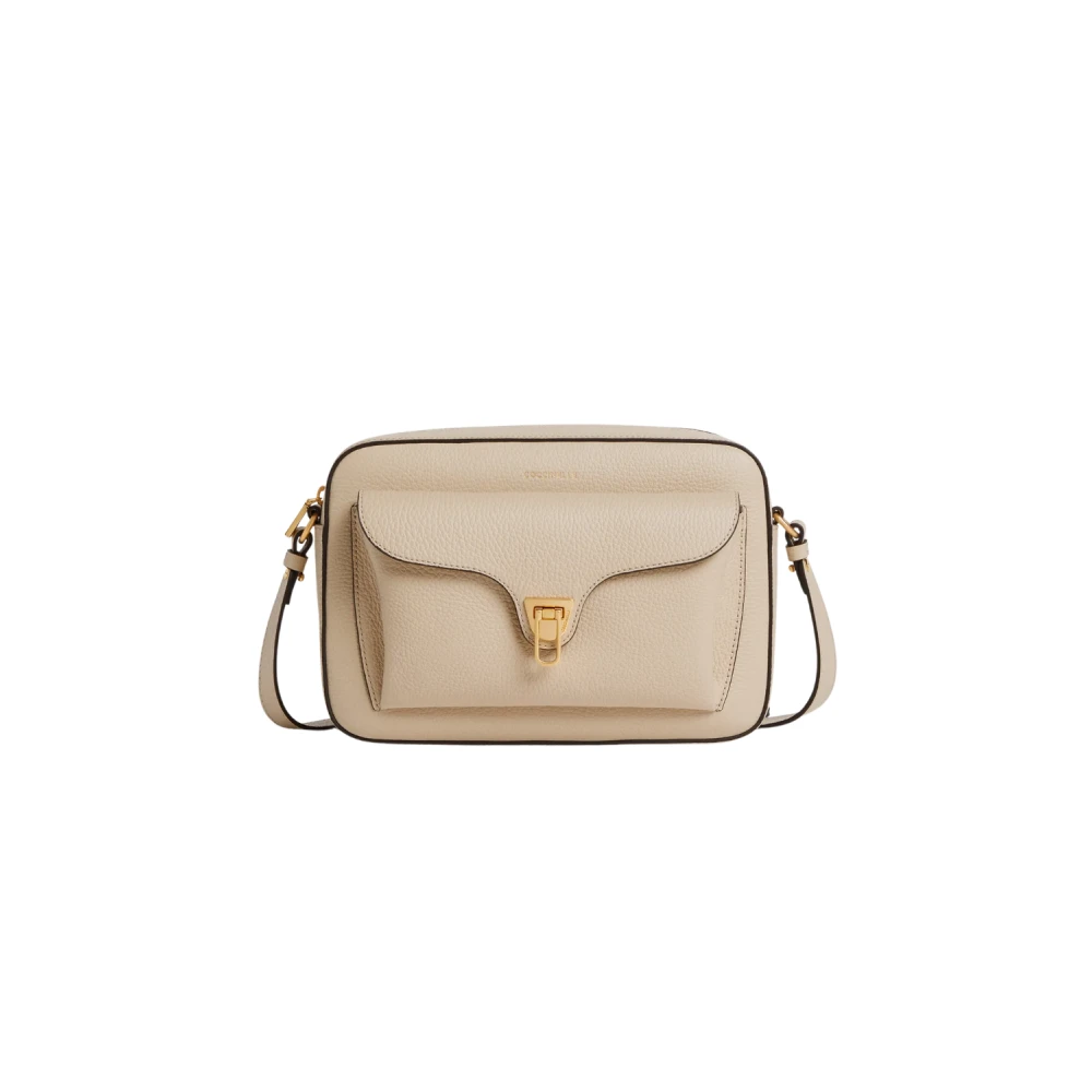 Coccinelle Women's Beige Cross Body Bags, One Size, Beat Soft Large Crossbody