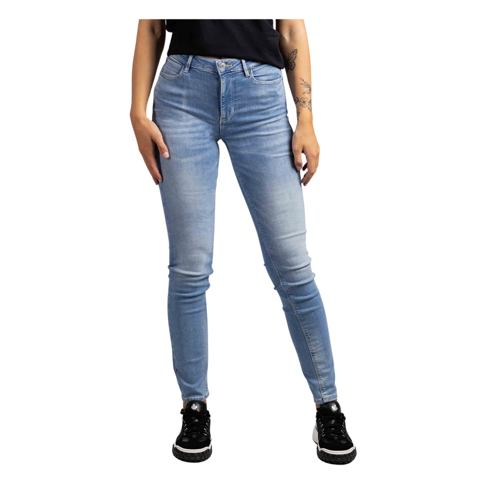 Guess Skinny Jeans Lichtblauw Dames Blue Dames