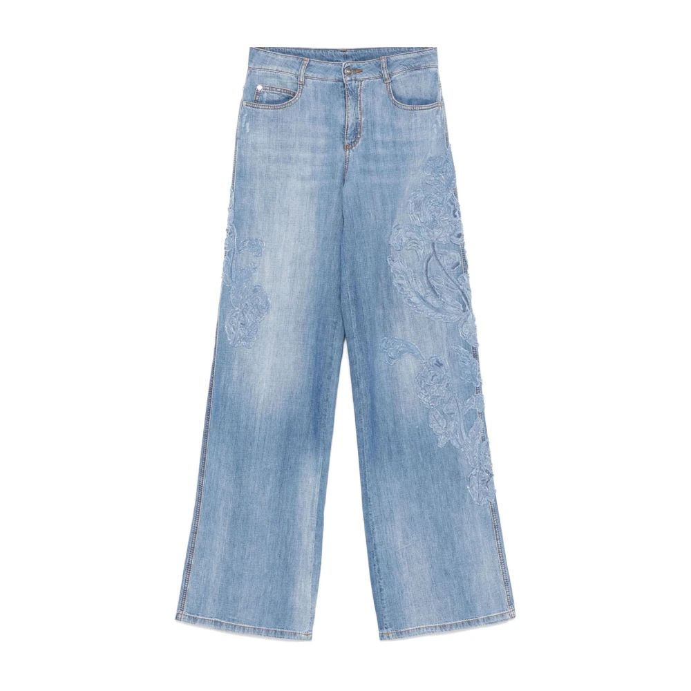 Jeans > Wide Jeans - - Ermanno Scervino - Modalova