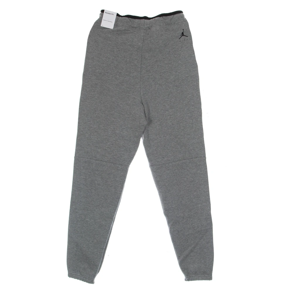 Jordan Jumpman Fleece Pant Carbon Heather Zwart Gray Heren