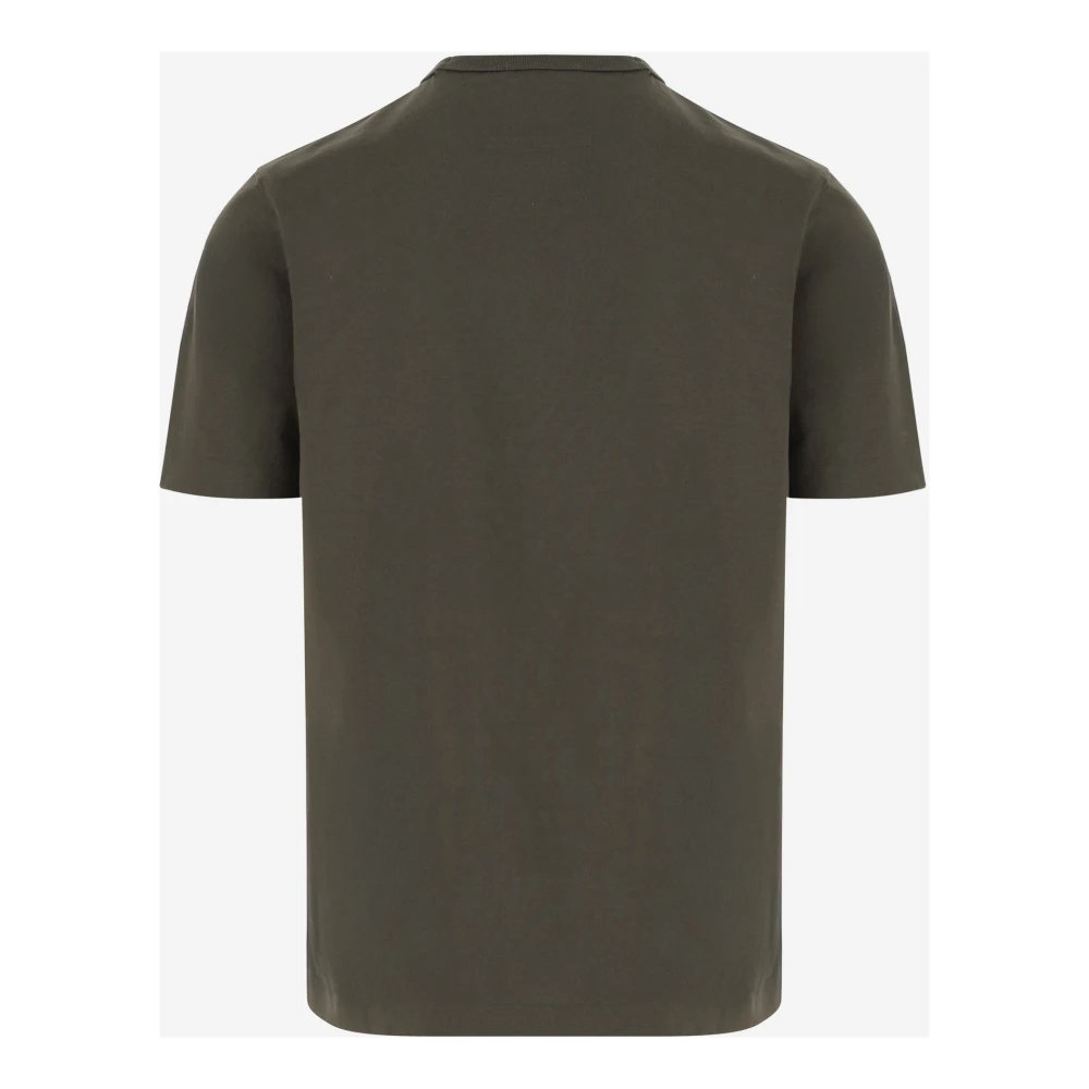 C.P. Company Katoenen Jersey Crew Neck T-shirt Green Heren