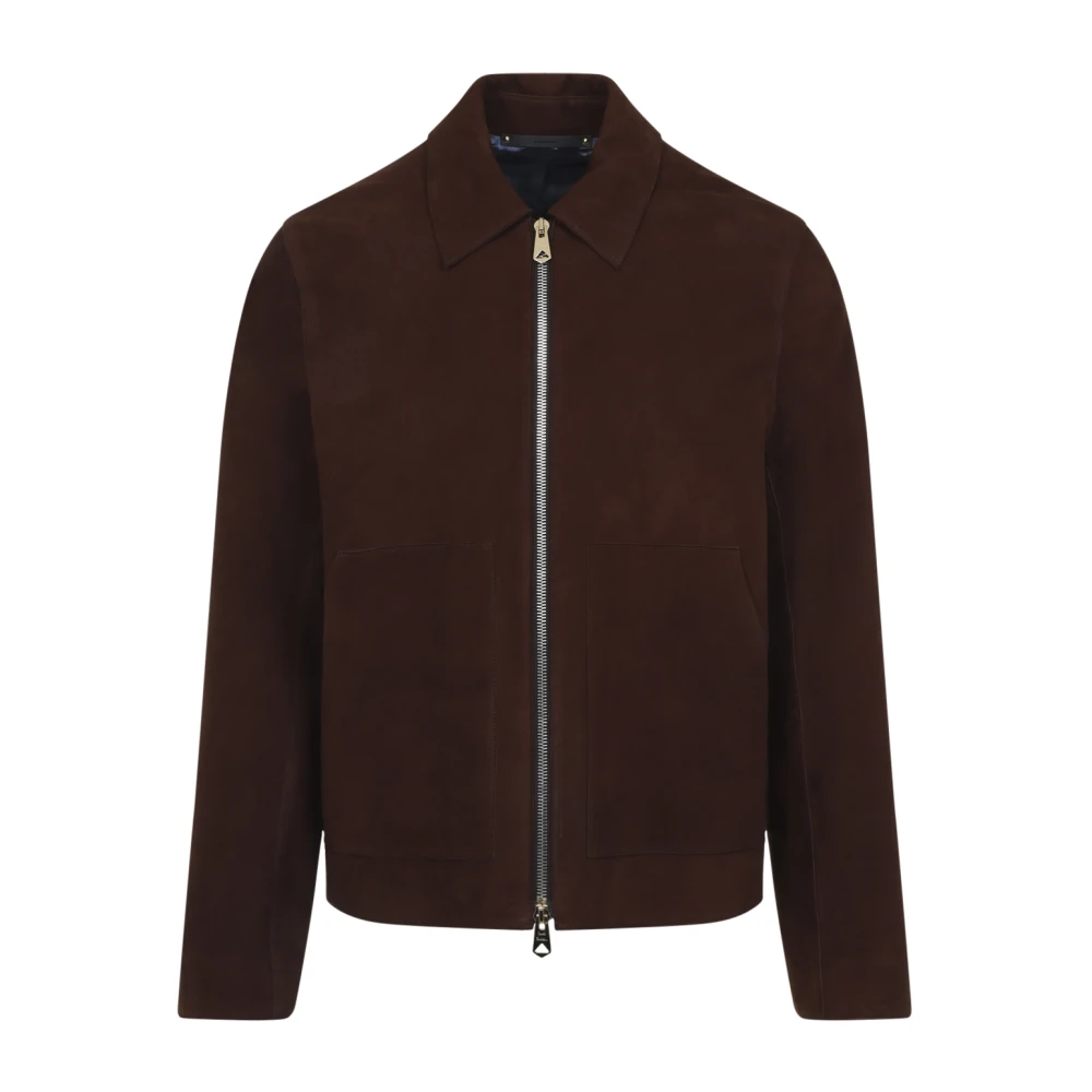 Jackets > Leather Jackets - - Paul Smith - Modalova