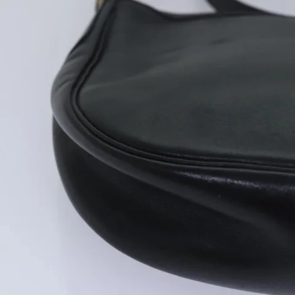 Dior Vintage Pre-owned Leather dior-bags Black Dames