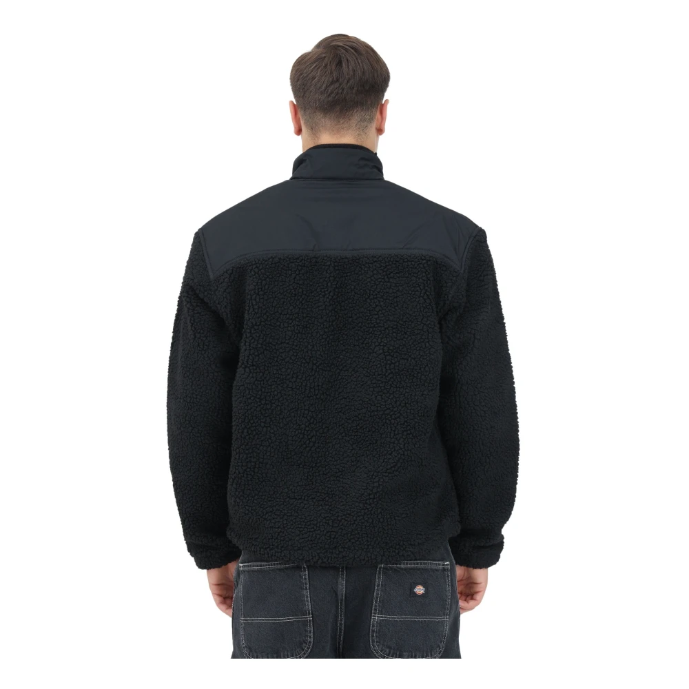 Dickies Zwarte Pinesdale Gewatteerde Jas Black Heren