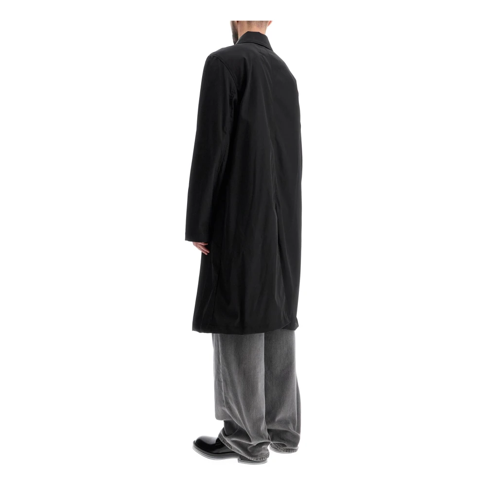 Ami Paris Nylon en Katoen Unisex Autojas Black Heren