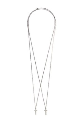collier-double-chaine-pendentif-croix