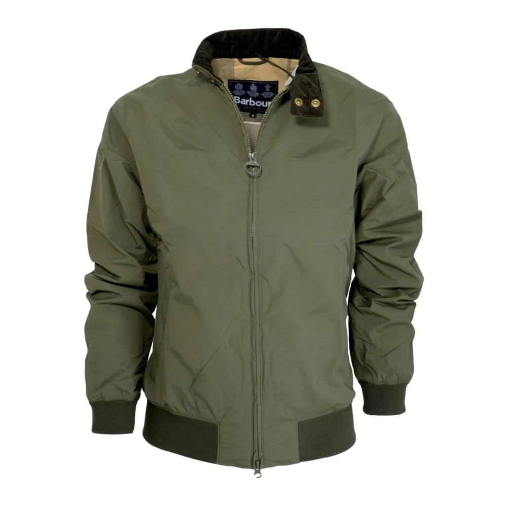 Barbour Men's Green Royston Jacket - Bomber Jackets - Xl - Jackets