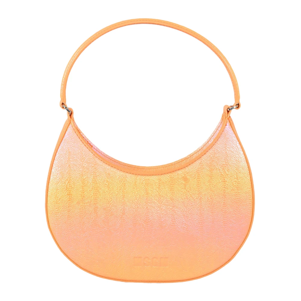Msgm Stijlvolle PU Handtas Orange Dames