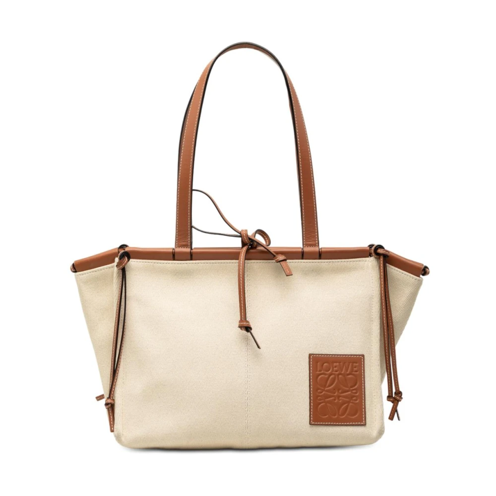 Loewe Pre-Owned Women's Brown Pre-Owned Canvas Tote Bag